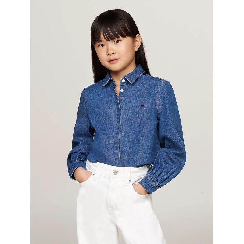 Tommy Hilfiger Stretch Denim Shirt 6-7Y image number 1